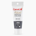 Camel Artist Acrylic Colours Individual tube of Payne`s Grey (305) in 40 ml