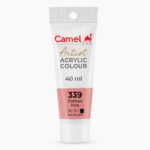 Camel Artist Acrylic Colours Individual tube of Portrait Pink (339) in 40 ml