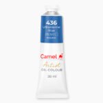 Camel Artist Oil Colours Individual tube of Ultramarine Blue in 20 ml