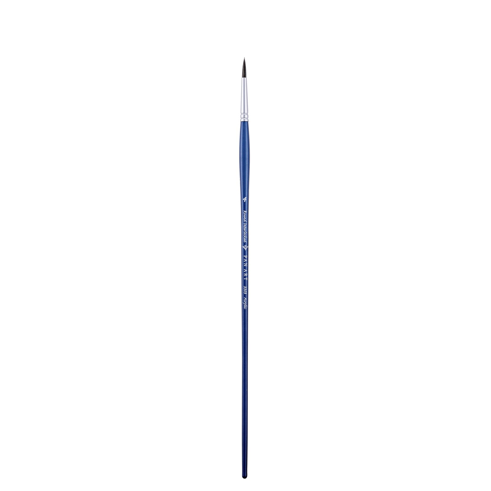 4 Pan Art Acrylic Brush (Interlocked) Round no.4 Single Brush - Image 1
