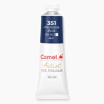 Camel Artist Oil Colours Individual tube of Prussian Blue in 20 ml