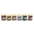 Faber-Castell Fabric Colors Metallic Assorted Plastic Box, 6 Pieces / Pack - Image 2