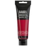 Liquitex Basics Acrylic Colour - Tube of 118 ML - Alizarin Crimson Hue Permanent (116)