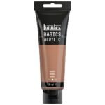 Liquitex Basics Acrylic Colour - Tube of 118 ML - Bronze (54)
