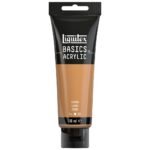 Liquitex Basics Acrylic Colour - Tube of 118 ML - Copper (53)