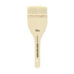 Mont Marte Goat Hair Pine Wood Brush - 75mm Large