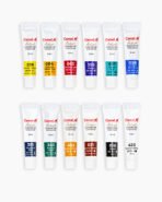 Camel  Artist  Gouache  Colours  Assorted  pack  of  12  shades (FREE camel premium sketch book A5) - Image 3