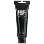 Liquitex Basics Acrylic Colour - Tube of 118 ML - Ivory Black (244)