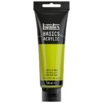 Liquitex Basics Acrylic Colour - Tube of 118 ML - Light Olive Green (218)