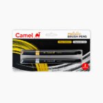 Camel  Metallic  Brush  Pens  Assorted  Pack  of  2  Metallic  Shades