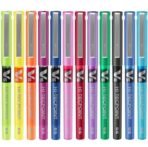 Pilot Hi-Tecpoint V5 Multicolour Set Roller Ball Pen (Pack of 12)