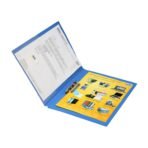Solo Punchless File (Lever clip), FC size PL311, Blue - Image 2