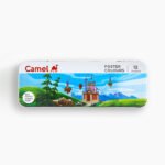 Camel  Poster  Colours  Assorted  tin  pack  of  12  shades  in  10  ml