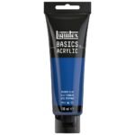Liquitex Basics Acrylic Colour - Tube of 118 ML - Primary Blue (420)
