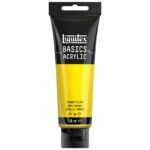 Liquitex Basics Acrylic Colour - Tube of 118 ML - Primary Yellow (410)