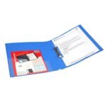 Solo Ring Binder-2D-Ring, FC Size RB412 Blue - Image 2