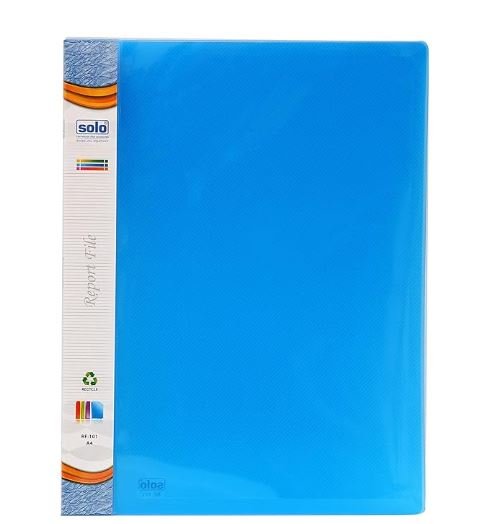Solo Report File – A4 size RF101 Blue