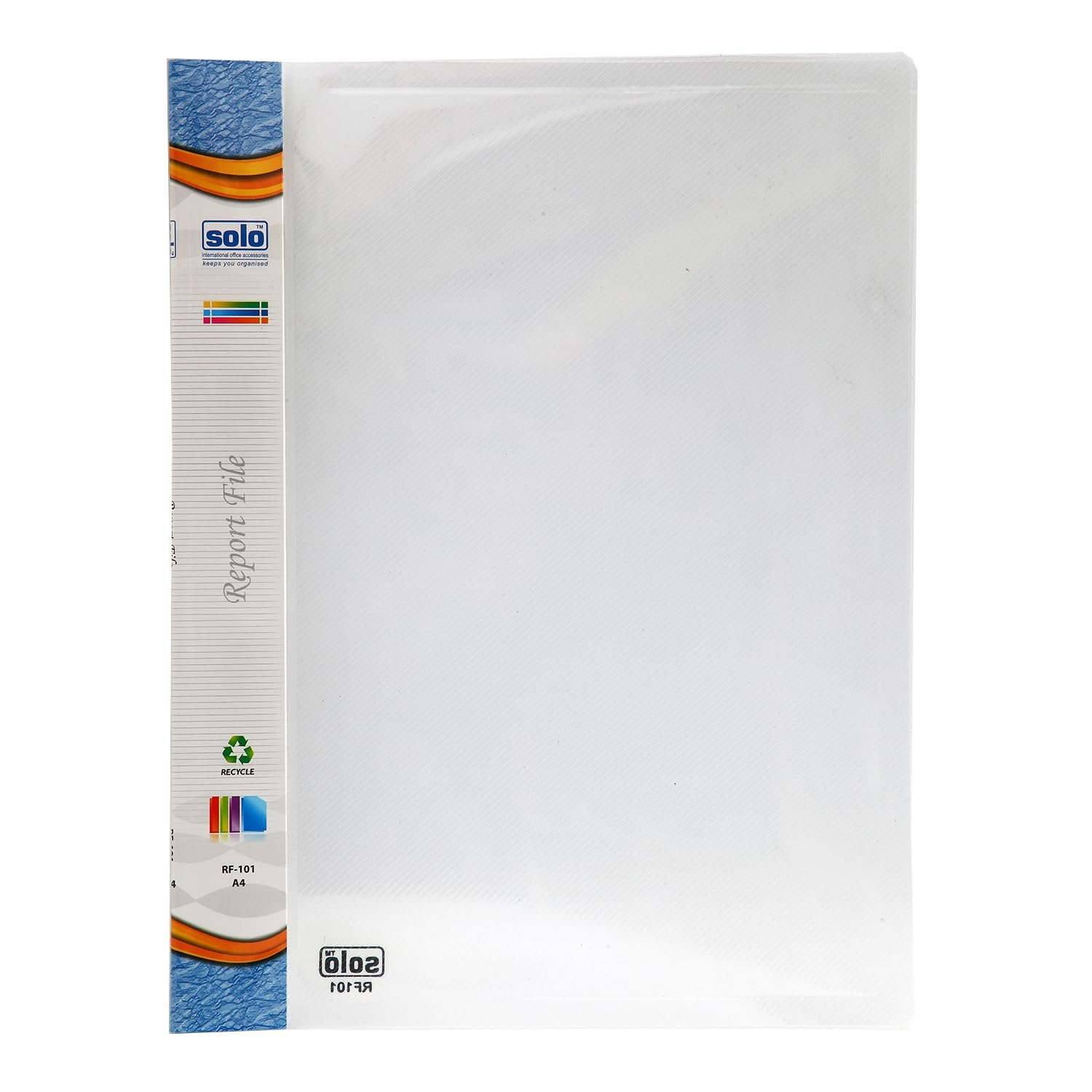 rf101 transp Solo Report File – A4 size RF101 Transparent - Image 1