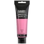 Liquitex Basics Acrylic Colour - Tube of 118 ML - Rose Pink (48)