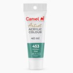 Camel Artist Acrylic Colours Individual tube of Viridian Hue (453) in 40 ml