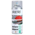 Brustro Artist's Picture Varnish Spray Can, 400ml, Satin Finish