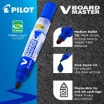 Pilot V Board Master Marker Pen 6mm Tip, Blue - Image 4