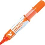 Pilot V Board Master Marker Pen 6mm Tip, Orange