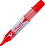 Pilot V Board Master Marker Pen 6mm Tip, Red - Image 3