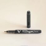 Pilot V-Sign Pen Black 1pc