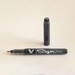 Pilot V-Sign Pen Black 1pc