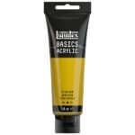Liquitex Basics Acrylic Colour - Tube of 118 ML - Yellow Oxide (416)