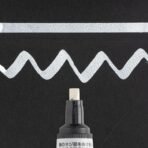 Sakura – Pen-Touch Calligrapher – Calligraphy Marker 5.0mm – White - Image 2