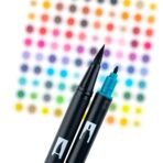 Tombow Dual Brush Pen Art Markers - Tropical Set - 10-Pack. Blendable, Brush and Fine Tip Markers (Multicolor) - Image 2