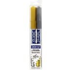 Doms brush pens - metallic - set of 2 - Image 2