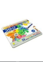 Doms colour pencils - 24 colour shades - flat tin - Image 3