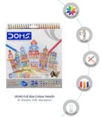 Doms colour pencils - 24 colours - Image 5