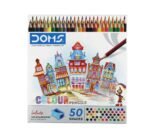 Doms colour pencils - 50 colour shades