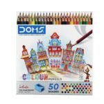Doms colour pencils - 50 colour shades
