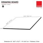 Isomars Drawing Both Side Laminated White Board - Full Imperial A2 - Image 2