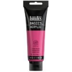 Liquitex Basics Acrylic Colour - Tube of 118 ML - Magenta Medium