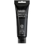 Liquitex Basics Acrylic Colour - Tube of 118 ML - Mars Black