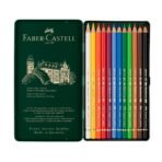 Faber-Castell Polychromas Watercolor Pencil Set – Pack of 12 - Image 2