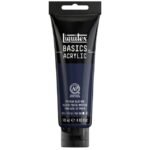 Liquitex Basics Acrylic Colour - Tube of 118 ML - Prussian Blue Hue