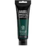 Liquitex Basics Acrylic Colour - Tube of 118 ML - Phthalocyanine Green