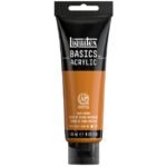 Liquitex Basics Acrylic Colour - Tube of 118 ML - Raw Sienna