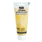 Pebeo Studio Acrylics 100-ML - Acrylic Paint - Iredescent Gold