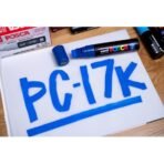 POSCA PC-17K Paint Marker -15mm Extra Broad Tip- Pink - Image 5