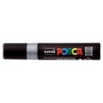 POSCA PC-17K Paint Marker -15mm Extra Broad Tip- Silver - Image 2