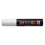 POSCA PC-17K Paint Marker -15mm Extra Broad Tip- White - Image 2